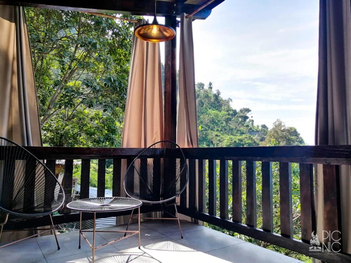 El Picnic Atitlan Hotel Tzununa Exterior photo