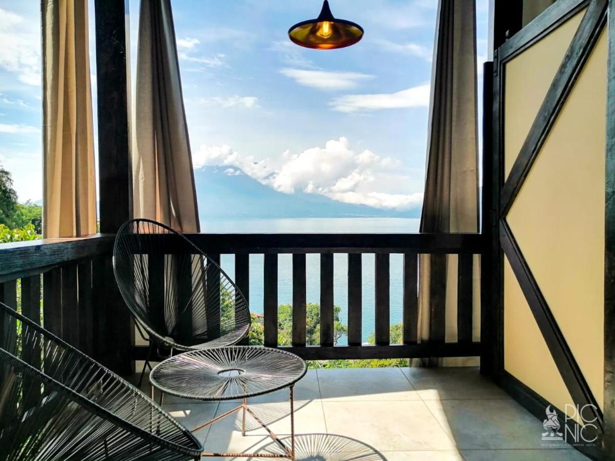 El Picnic Atitlan Hotel Tzununa Exterior photo