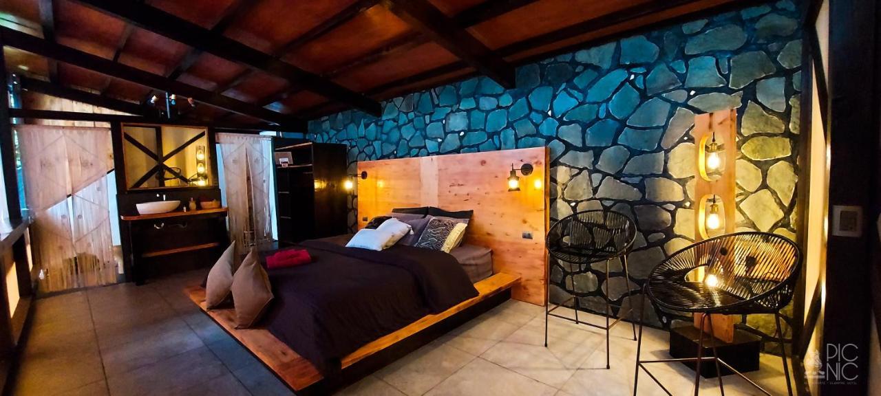 El Picnic Atitlan Hotel Tzununa Exterior photo