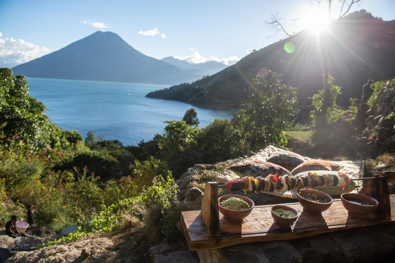 El Picnic Atitlan Hotel Tzununa Exterior photo