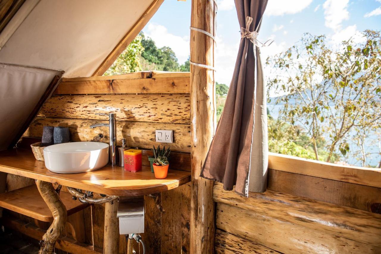 El Picnic Atitlan Hotel Tzununa Exterior photo
