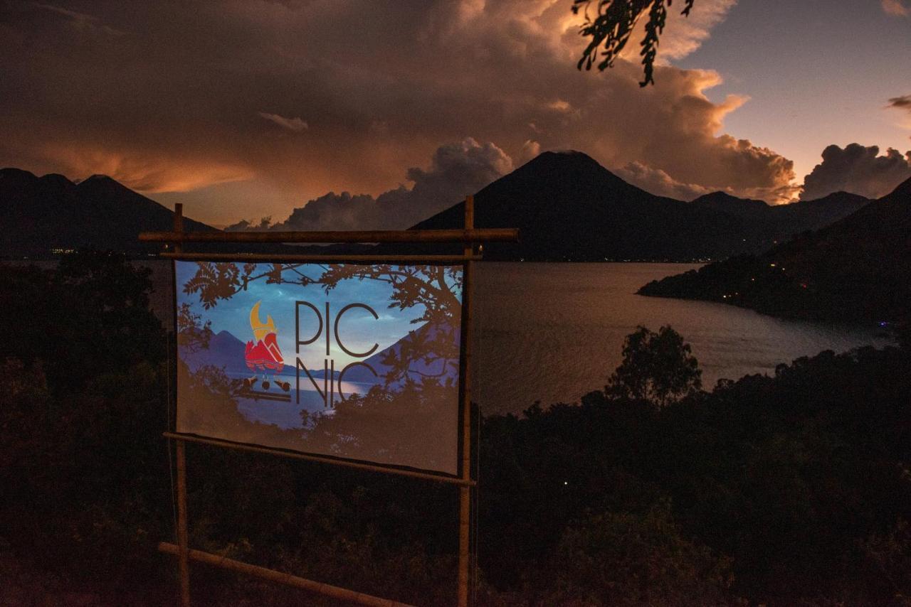 El Picnic Atitlan Hotel Tzununa Exterior photo